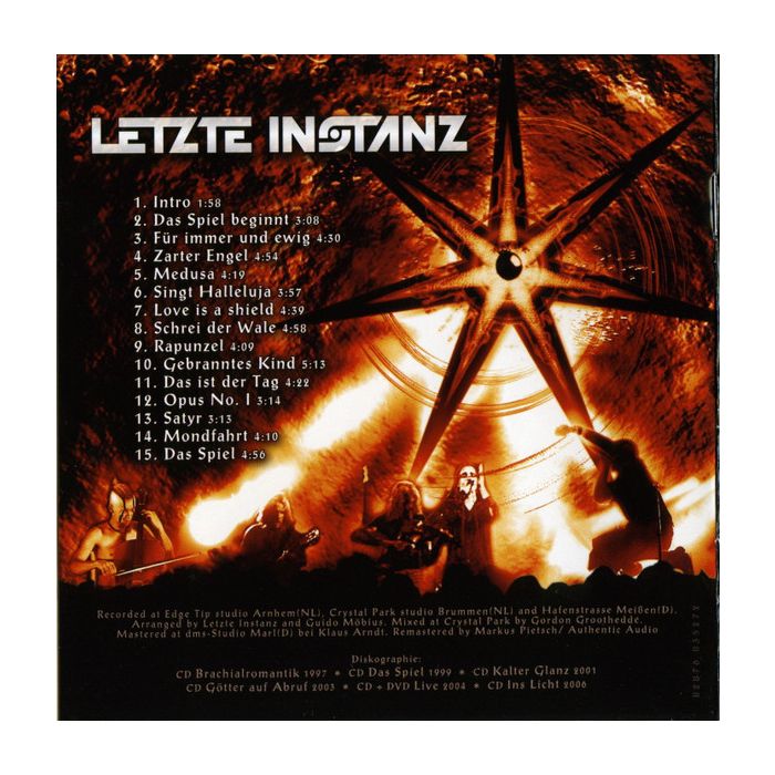 Letzte Instanz - Das Spiel... Sich Im Kreise Dreht
