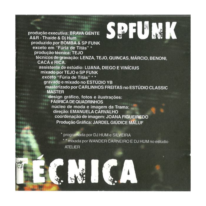 SP Funk - O Lado B Do Hip Hop