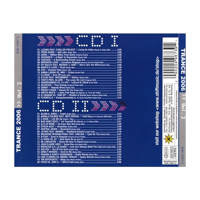 Various - Trance 2006 Vol.3 Music 4 The Next Generation