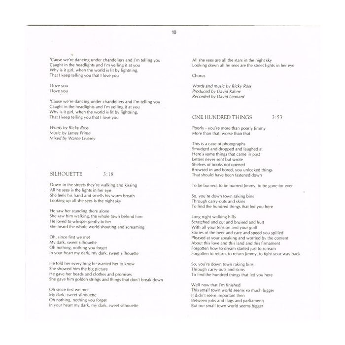 Deacon Blue - When The World Knows Your Name