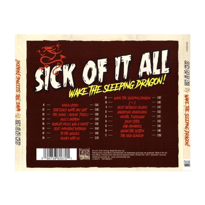 Sick Of It All - Wake The Sleeping Dragon!