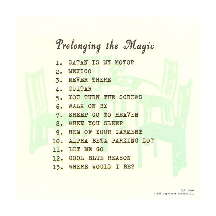 Cake - Prolonging The Magic