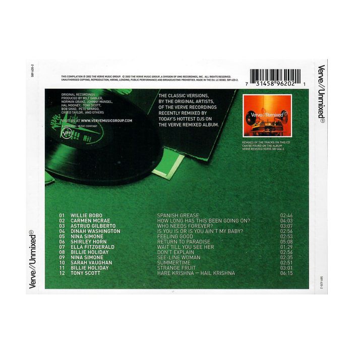 Various - Verve // Unmixed