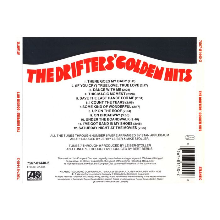 The Drifters - The Drifters' Golden Hits