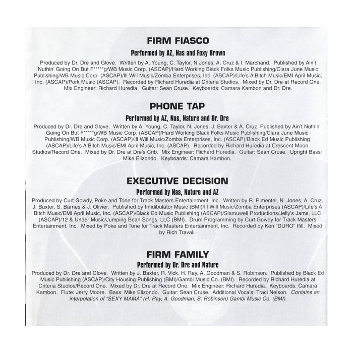 The Firm  - The Album