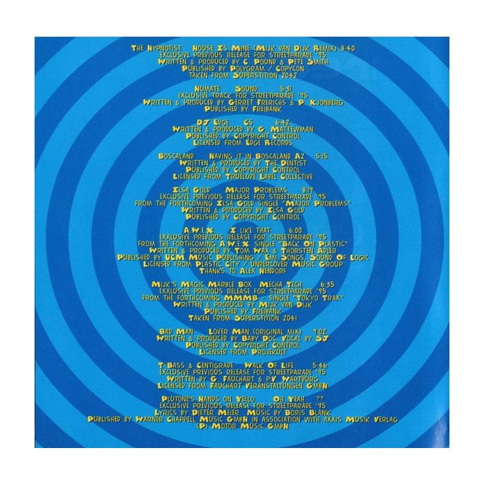 Various - Street Parade 95 - The Official Compilation