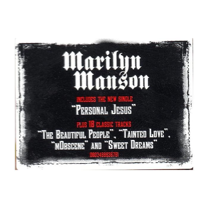 Marilyn Manson - Lest We Forget - The Best Of