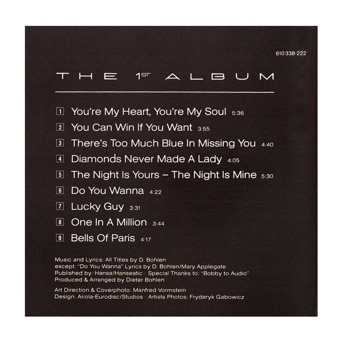 Modern Talking - The 1st Album
