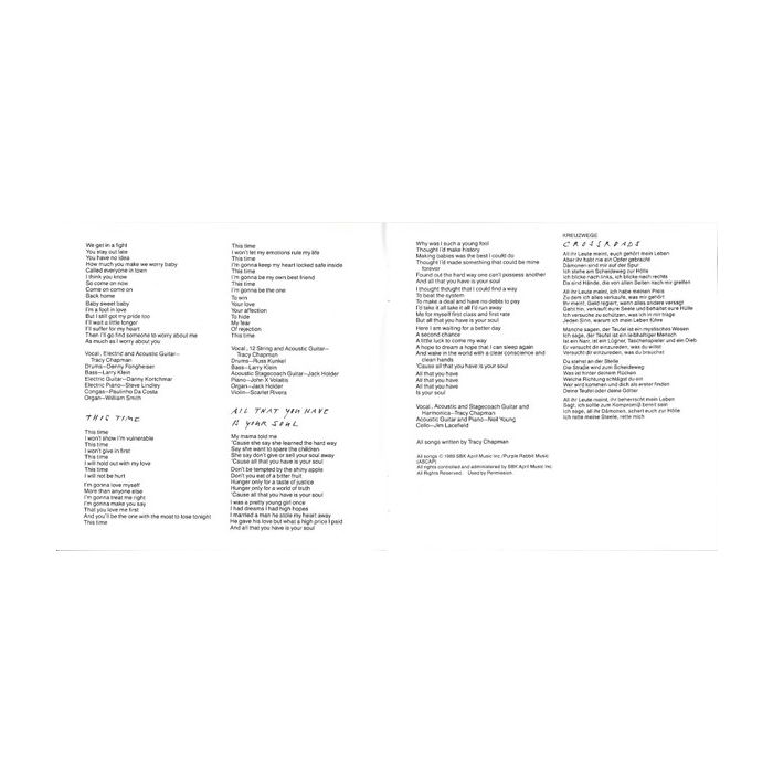 Tracy Chapman - Crossroads
