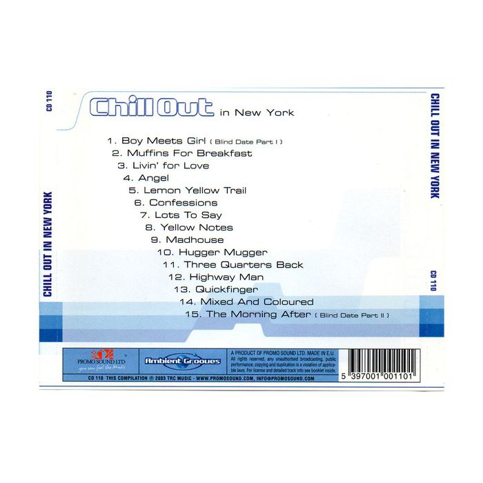 Various - Chill Out In New York