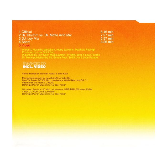 Dr. Motte & WestBam - Love Parade 2000 (One World One Love Parade)