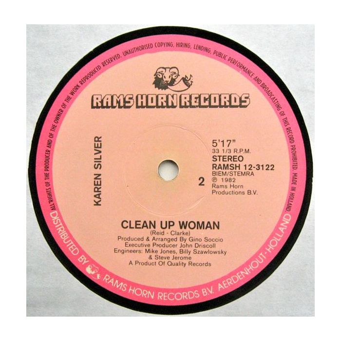 Karen Silver - Clean Up Woman
