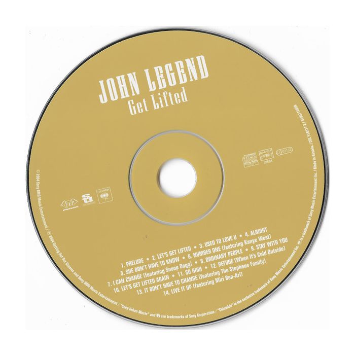 John Legend - Get Lifted