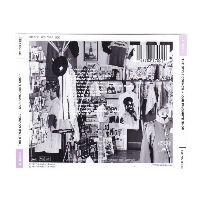 The Style Council - Our Favourite Shop