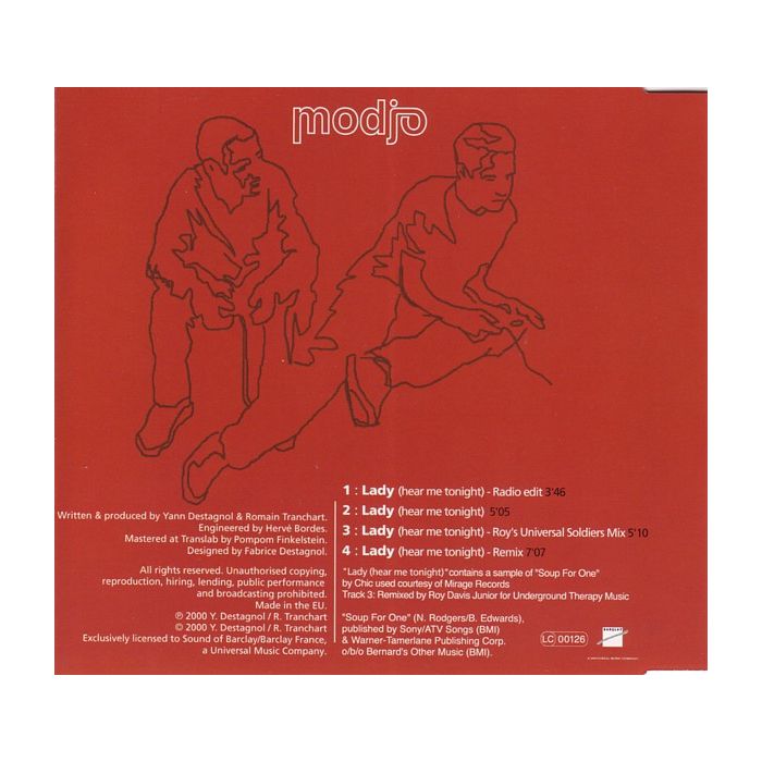 Modjo - Lady (Hear Me Tonight)
