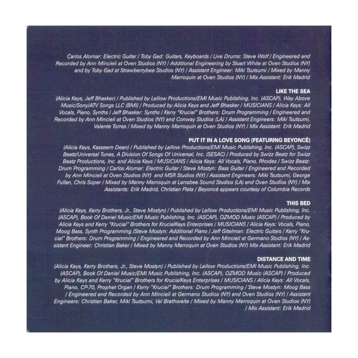 Alicia Keys - The Element Of Freedom