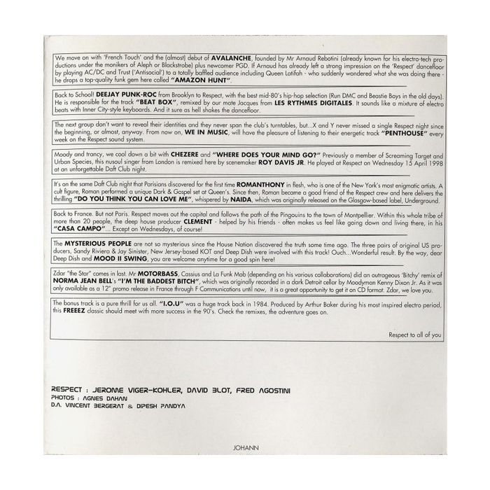 Various - Paris Is Sleeping - Respect Is Burning Vol 2