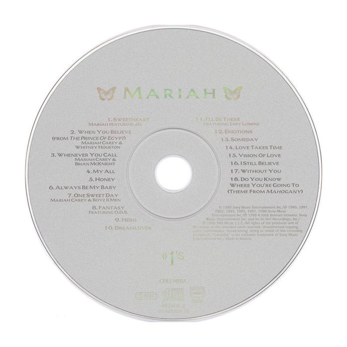 Mariah Carey - #1's