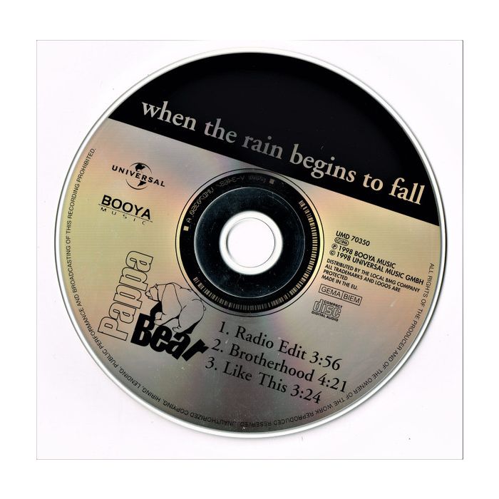 Pappa Bear Feat. Jan van der Toorn - When The Rain Begins To Fall