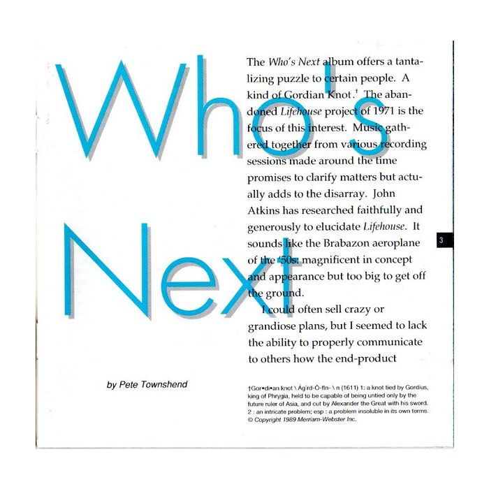 The Who - Who's Next
