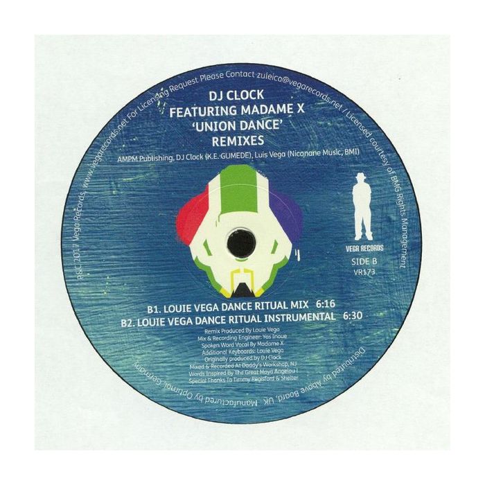 DJ Clock Featuring Madame X  - Union Dance (Louie Vega Remixes) 