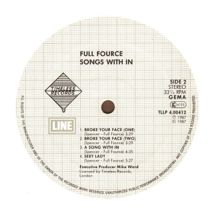 Full Fource , Ray Brooks  - Songs With In