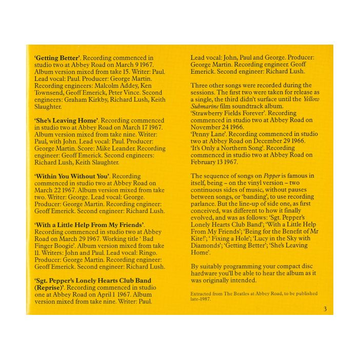 The Beatles - Sgt. Pepper's Lonely Hearts Club Band
