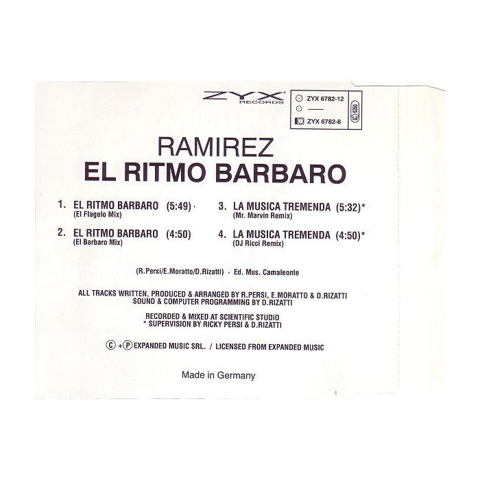 Ramirez - El Ritmo Barbaro