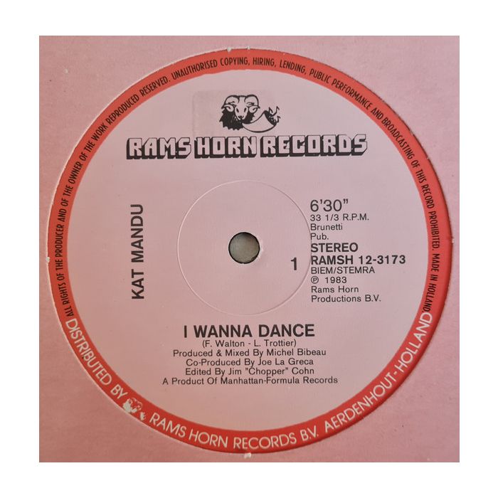 Kat Mandu - I Wanna Dance