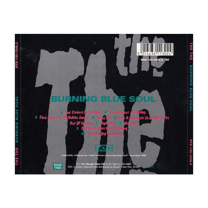 The The - Burning Blue Soul