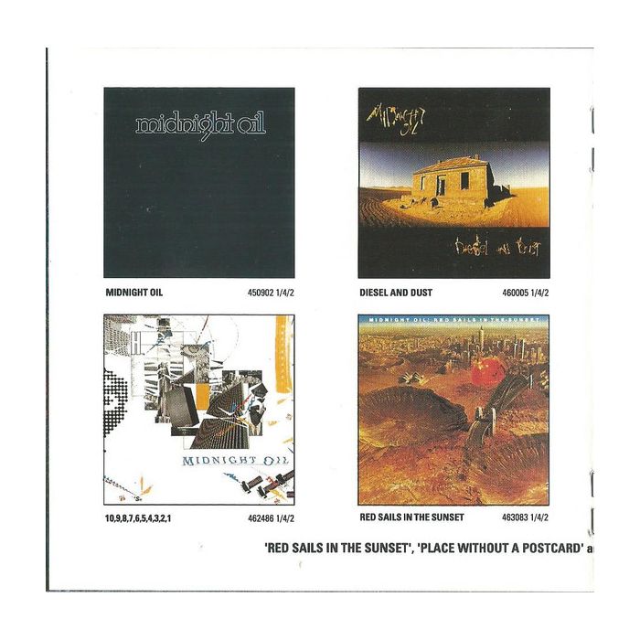 Midnight Oil - Earth And Sun And Moon