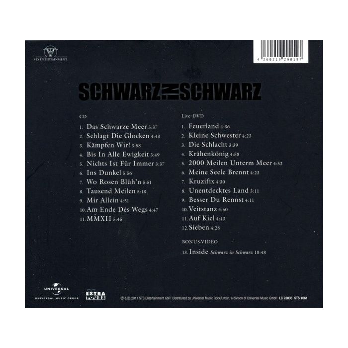 Subway To Sally - Schwarz In Schwarz