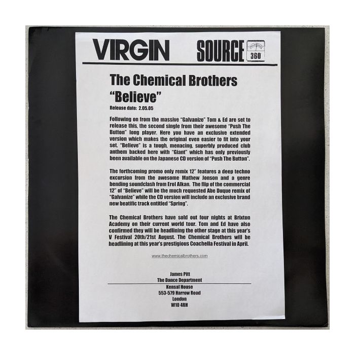 The Chemical Brothers - Believe