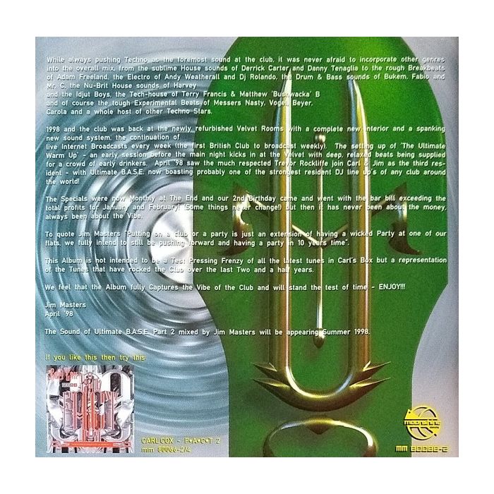 Carl Cox - The Sound Of Ultimate B.A.S.E.