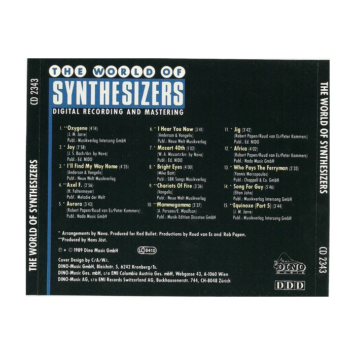 Various - The World Of Synthesizers