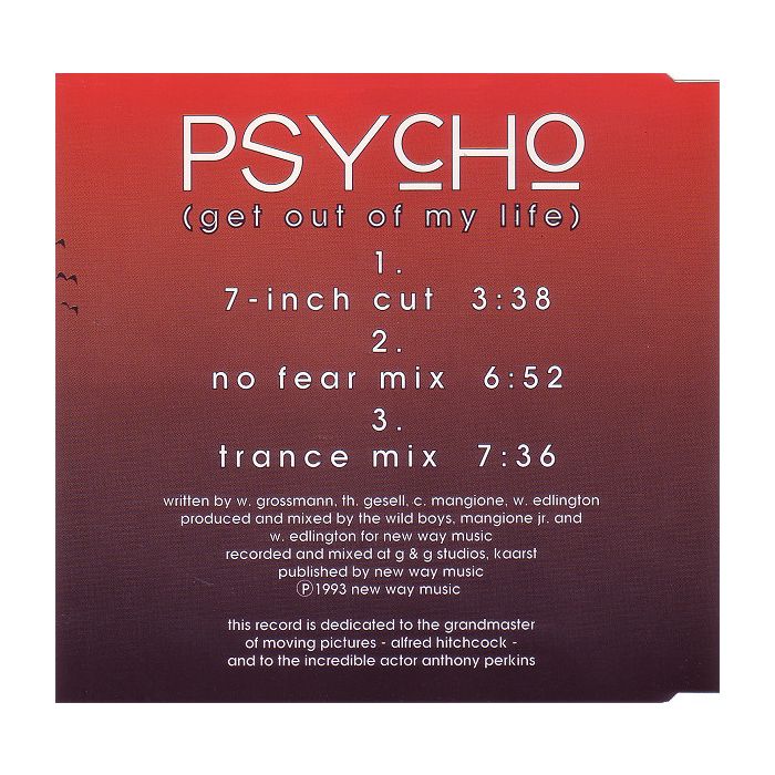 I.Q.  - Psycho (Get Out Of My Life)