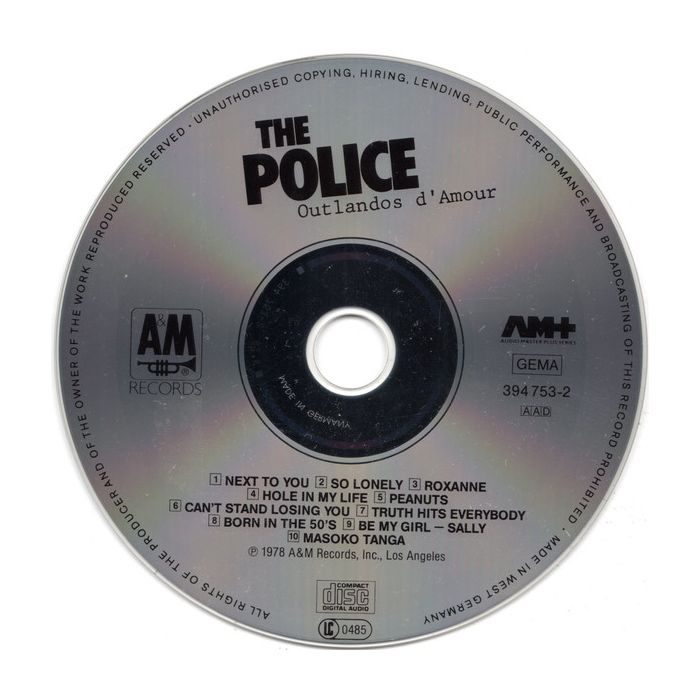 The Police - Outlandos D'Amour