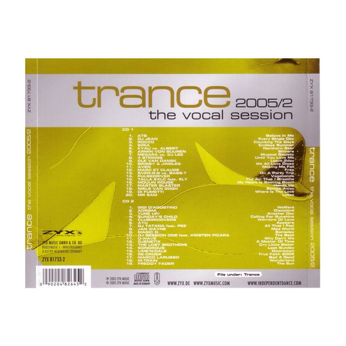 Various - Trance - The Vocal Session 2005/2