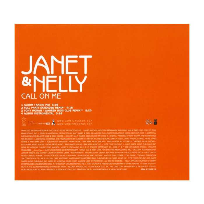 Janet Jackson & Nelly - Call On Me