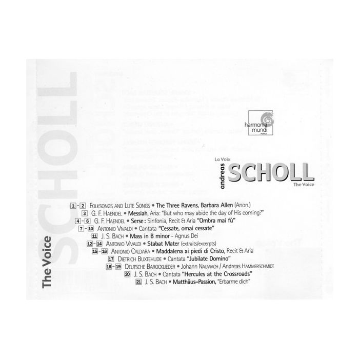 Andreas Scholl - The Voice