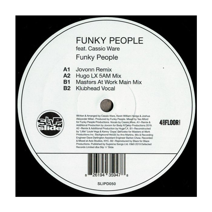 Funky People Featuring Cassio Ware - Funky People
