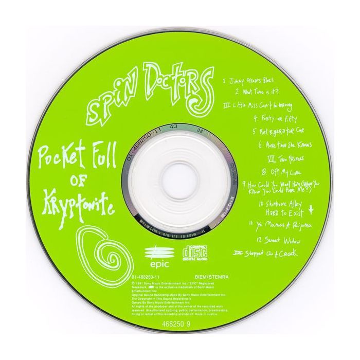 Spin Doctors - Pocket Full Of Kryptonite