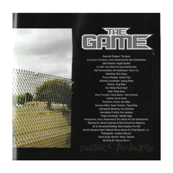 The Game  - Doctor's Advocate