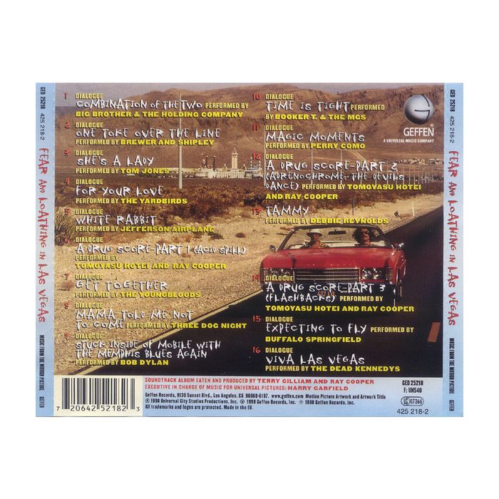 Various - Fear And Loathing In Las Vegas (Music From The Motion Picture)