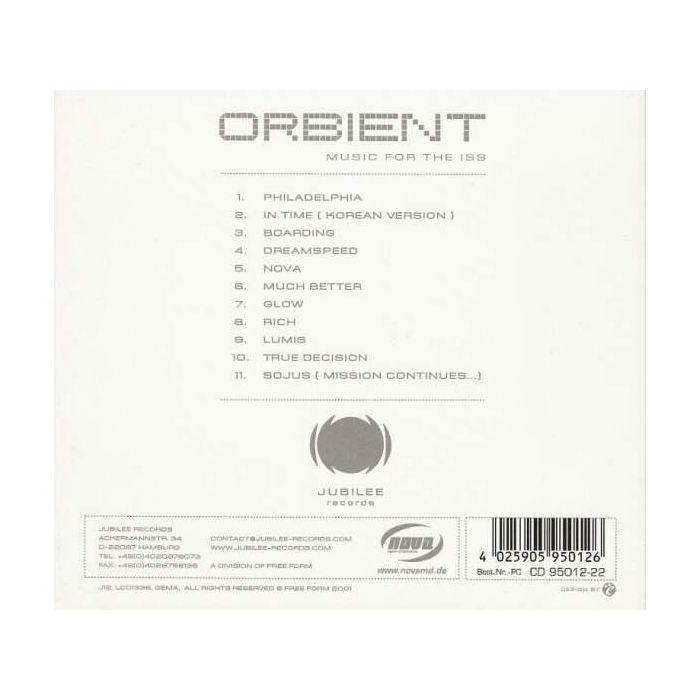 Orbient - Music For The ISS
