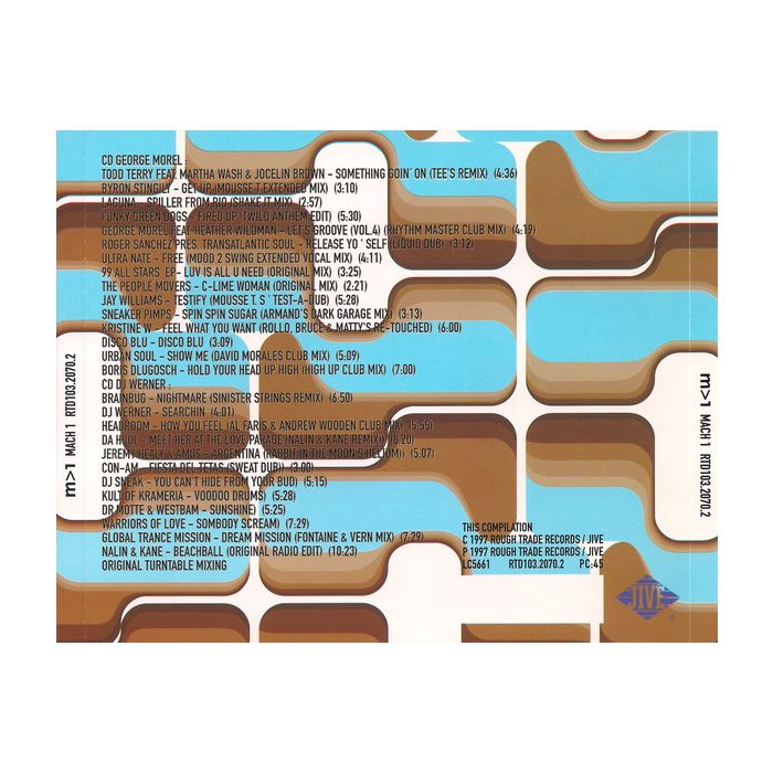 George Morel / DJ Werner - M>1 Mach 1 - Club Cuts (Best Of German House Clubs)