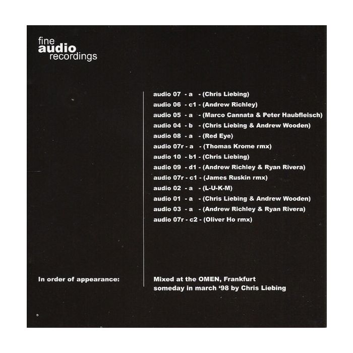 Chris Liebing - Audio Compilation Vol.1