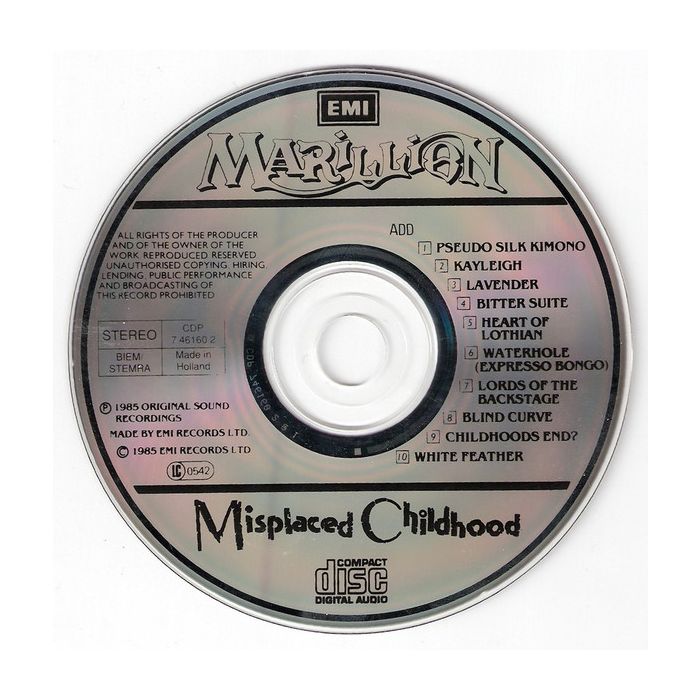 Marillion - Misplaced Childhood