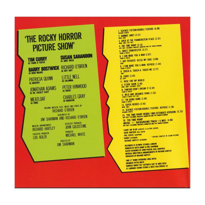 "The Rocky Horror Picture Show" Original Cast - The Rocky Horror Picture Show