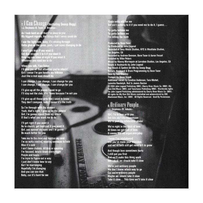 John Legend - Get Lifted